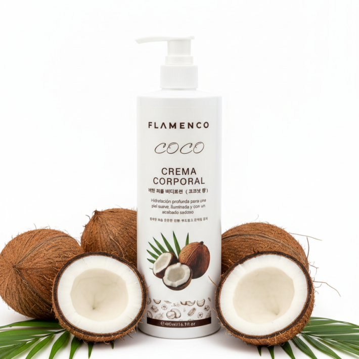 Crema corporal flamenco