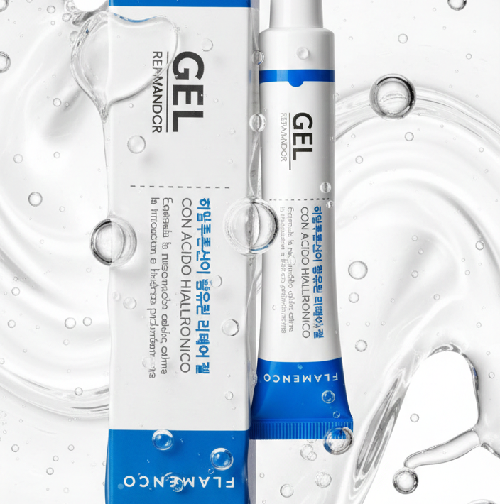 Gel reparador flamenco