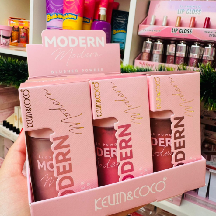 Rubores con esponjitas